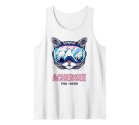 Cat Ski Goggles Mountain Panorama Achensee Tank Top