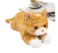 Cat Sleep Plush Pillow - 45cm Heavy Stuffed Animal Soothing Comfort Companion Soft Pillow Material With Texture|Suitable Option For Adults, Kids, Home, Bed, BA