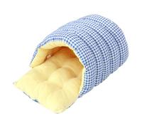 Cat Sleeping Bag - Cat Nest | Dog Bed with Hood, Checkerboard Pattern for Winter, Warm, Closed Pet Beds, A Sense of Security, Ensures Easy Maintenance and Keeps the Enclosure