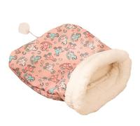 Cat Sleeping Bag - Cat Sleeping Bag - Semi-Closed Cat Cave Bed with Tail | Cat Hideaways, Comfortable Cuddle Bag for Cats Living Indoor for Winter