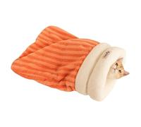 Cat Sleeping Bag, Cave-Like Design, 44x37x5cm, Cozy Cave Bed, Winter Cats Bed, Warm And Cozy Shelter, For, Cats, Indoor Winter Warmth, Private Cat Retreat