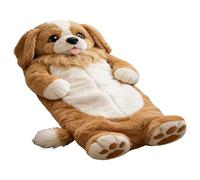 Cat Sleeping Bag for Human, Fluffy Cat Sleeping Bag for Adults, Adorable Cats Envelope SleepingBags, Washable Warm Blanket for Sleepovers Home Lounging (F)