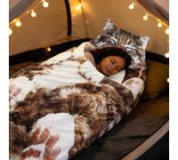 Cat Sleeping Bag For Humans,Adorable Envelope-Shaped Sleeping Bags For Adult Cats A Comfortable And Soft Sleeping Bag 175x80cm, Washable Plush Sleeping Bags For Camping & Home