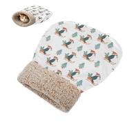 Cat Sleeping Bag Pet Mat Self Warming Cave Pad Tunnel Hideaway Calming Bed Small Dog Penguin Sled Tree
