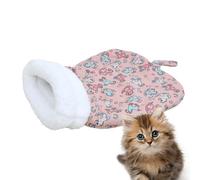 Cat Sleeping Bag,Plush Portable Cave Nest,Cat Cave - Sack Kitten Puppy Indoor Home Apartment Cold Weather Nap Time Relaxation
