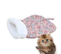 Cat Sleeping Bag | Puppy Soft Nest | Winter Pet Supplies | Cat Nest Bed, 50x35x3cm/50x13.78x1.18 Inches, This Sleeping Bag Provides Ample Space for Your Pet to Stretch Out and Relax, Blue and Pink