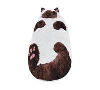 Cat Sleeping Bag - Velvet Sleeping Bags for Cold Weather, Soft | Warm Sleeping Bag with Cat Envelope for Home, Bedroom, Living Room, Apartment, Dorm
