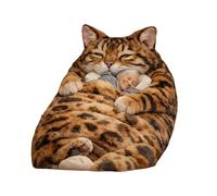 Cat Sleeping Bag - Warm 175x80cm Indoor | Ultra-Soft Washable Bedding with Cute Kitten Design, Thermal Insulation for Cold Weather, Spacious Adult Fit for Living Room Lounging; Perfect for Dorm Life