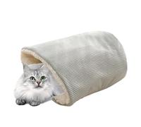 Cat Sleeping Bag - Warm Nest | Puppy Cave Bed - for Indoor Camping Outdoor Backpacking Sleeping Cold Weather Cats Small Dogs Kitten Puppy