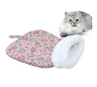 Cat Sleeping Bag Warm Plush Sack | Cat Bed Cave for Pet Kitten Puppy Winter Indoor Home Apartment Cold Weather Relaxation