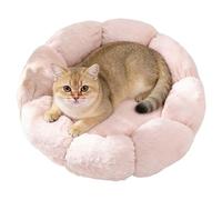 Cat Sleeping Mat - 15.74 Inch Plush Rest Cushion, Soft Bed Pad, Anti Slip Base | Washable Pet Lounger For Kitten Puppy Indoor Home Bedroom Relax Zone Comfort Furry Cloud Nap Hammock Ultra Sleepy
