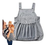 Cat Sling Carrier - Anti-Scratch Soft Pet Sling Carrier, Adjustable Cat Carrying Apron | Hands Free Small Dog Carier Pouch for Hours, Without Worrying About Hair Accumulation