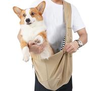 Cat Sling Carrier, Reversible Pet Bag, Small Dog Purse Carrier, Puppy Chest Purse, Pet Carrying Shoulder Bag, Dog Cat Sling Bag, Adjustable Pet Sling Carrier, Travel Carrier for Pets