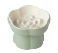 Cat Slow Eating Bowl, Interactive Puzzle Raised Pet Bowl - Non-Slip Slow Eating Bowl for Puppies, for Home in the Kitchen, Living Room on the Balcony in the Home, Outdoors, Travel and Campin