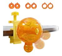 Cat Slow Eating Bowl, Rotating Treat Toy with Adjustable Clamp | Dog Slow Eating Bowl Bowls Output Toy - For Table, Home, Kitchen, Daily Feeding, Game, Pet Training