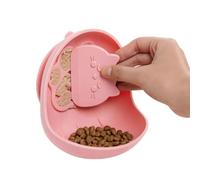 Cat Slow Feeder | 3.93x5.11x1.96inches Silicone Suction Cup Wide Mouth