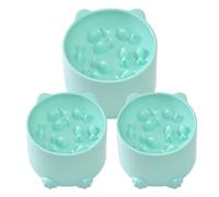 Cat Slow Feeder | Dishwasher Safe Spill-Proof Pet Feeding Dish - Elevated Cat Dog Food Bowl,for Kitten Dog Puppy Pet Healthy Eating Diet Dry Wet Food