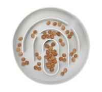 Cat Slow Feeder - Pet Cat Food Bowl Slow Feeder - Silicone Non-Slip Dish Healthy Eating Diet Solution for Small Medium Large Breeds Animals Use