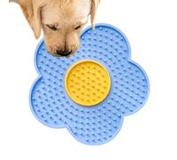 Cat | Slow Feeders Mat for Healthy Diet - Licking Mat Enhances Butter Lick Pad Experience, Interactive Pet Toys, Flower Silicone Pad for Stress Relief