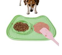 Cat Slow Feeding Bowls - Suction Cup Anti-Choking Slick Plate Dispenser | For Indoor Cats For Slow Feeding - Yogurt Cans, Snacks, Wet Food And Dry Food