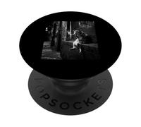 Cat Smoking Cigarette Party Cat Meme Gen Z Cats Lovers PopSockets Adhesive PopGrip