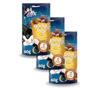 Cat Snack Bundle - Goody Bag - 3x60 gr - Delicious Cat Treats, Only 2 kcal per Treat (Original (Chickin, Liver and Turkey)