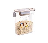 Cat Snack Container,Airtight and Portable Feeder with Handle | Dog Snack Dispenser Jar | For Rice And On The Countertop Home In The Kitchen Dining Room And Restaurant For Storage
