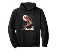 Cat Snowboard Ski Lover For Men Women Kids Mountain Skier Pullover Hoodie