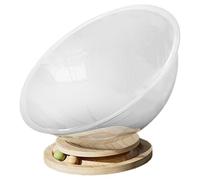 Cat Sofa - Cute Space Cat Perch - Transparent Cat House Set, Cat Furniture, Pet Supplies, Stable Activity Center for Easy Cleaning, Space Cat Bed for Kittens Sleeping