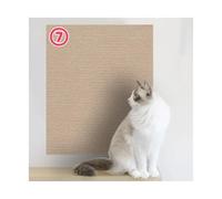 Cat Sofa Protector Self-adhesive Cat Scratching Mat Trimmable Scratcher Sofa Tape Post Carpet Cats Scratch Board Accessories(Khaki,40x100CM)