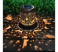 Cat Solar Lanterns Outdoor Waterproof Hanging,Garden Decor Metal Watering can Lights,Solar Lights Cat Gifts for Women Mom Decorative Lanterns for Patio,Lawn,Porch,Landscape,Pathway,Garden Deco