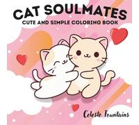 Cat Soulmates: Cute and Simple Coloring Book