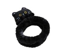Cat Spa Headbands - Cat Ears Headband, Cute Makeup Headband, Furry Makeup Headbands, Plush Soft Animal Hair Band for Face Wash Skincare, Non Slip Cartoon Cats Ear Headbaand for Girls Women Beauty Use