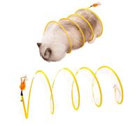 Cat Spiral Tunnel Foldable Self Play Interactive Exercise Channel