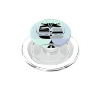 Cat Split Block PopSockets PopGrip for MagSafe