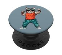 Cat Sport Animal PopSockets Adhesive PopGrip