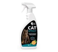 Cat Spray 1L - Natural Citrus Scent Outdoor Spray for Gardens, Lawns, Flowerbeds, Patios, Paths, Driveways, Soil, Grass & Hard Surfaces - Ready to Use Garden Freshness Spray Bottle for Outdoor Spaces