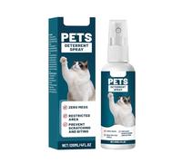 Cat Spray for Furniture Cats Pet Behavior Training Keeps Extracts (120ml) Auto Detailing Bottles for Cleaning Solutions (Blue, 15.9X4.1cm)