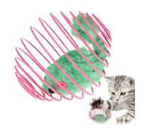 Cat Spring Interactive Toy - Playtime Game in | Spring Cat Toy, Fun Colorful Interactive Accessory, Moving Toys, for Indoor Play and Ex
