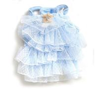 Cat Spring/summer Dress Full of Star Wedding Sweet Dog Pet Dress Cat Dress