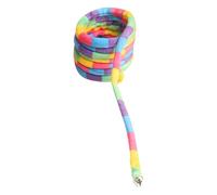 Cat Spring Toys For Indoor Cats - Plush Kitten Curl Toy For Boredom Relief | Multi-Color Puppy Biting Hunting Brain Game For Boredom Relief