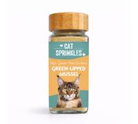 Cat Sprinkles Green-Lipped Mussel for Cats, 4+ Months Supply including Dosing Spoon - Rich in Omega-3s for Natural Anti-Inflammatory Support, Longevity, Skin + Coat, Joint Mobility & Heart Health