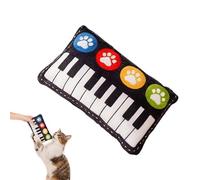 Cat Squeak Toy Piano Shape Kitten Playing Supplies