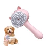 Cat Steam Brush,Cat Steam Brush for Shedding - Rechargeable Grooming Brush with Handheld Steam - Ergonomic Handle Shedding Supplies, Multifunctional Care Tools