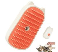 Cat Steam Brush for Shedding,Pet Steam Groomer Comb - Cat Steam Slicker With Button Remove Loose Hair Cat Brush for Long and Short Hair