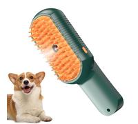 Cat Steam Brush Grooming Hair Removal Massage Tool Long Short Coat