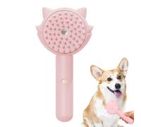 Cat Steam Brush Grooming Tool Cleaning Shedding Hair Remover