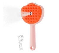 Cat Steam Brush | Multifunctional Safe Grooming Brush for Small Dog - Massage Function Fine Spray Scrubber for Cats Kitten Dogs Puppy Home Travel