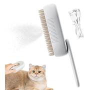 Cat Steam Brush, Pet Steamer Comb, Dog Grooming Tool, Multifunctional Design, Hair Removal Feature, Heated Head, Shedding Solution, Perfect for Bathing, Styling, De-shedding, 4.72x2.56x1.77 inches