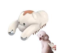 Cat Steam Brush | Rechargeable Pet Spray Grooming Brush With Massage Comb | Anti-Static Shedding & Bath Tool For Cats & Pets | Home Indoor Shower, Spa & Salon Grooming